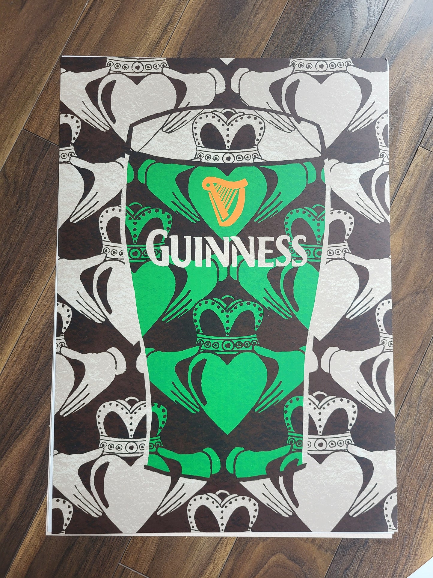 A2 Guinness Claddagh - Studio Sample Sale *Minor Imperfections*