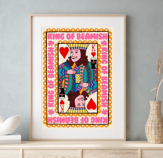 Beamish King Of Pints Playing Card