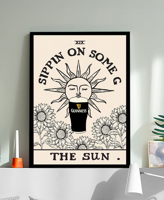 Sippin On Some G Guinness Print | Mauds Studio