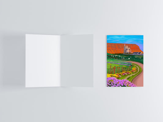 Mullaghmore And Benbulben Greeting Card flat lay photo | Mauds Studio