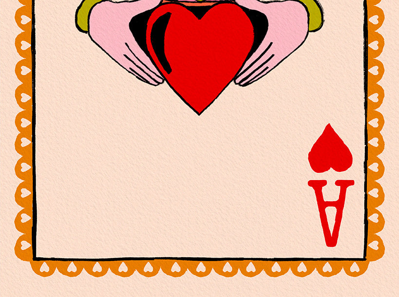 Claddagh Ace of Hearts Irish Wall Art product photo 5 | Mauds Studio
