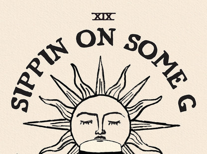 Sippin on some G - Guinness Sun Print