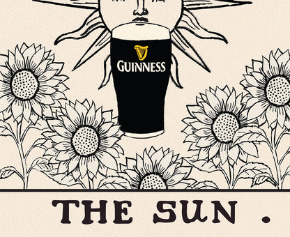 Sippin on some G - Guinness Sun Print