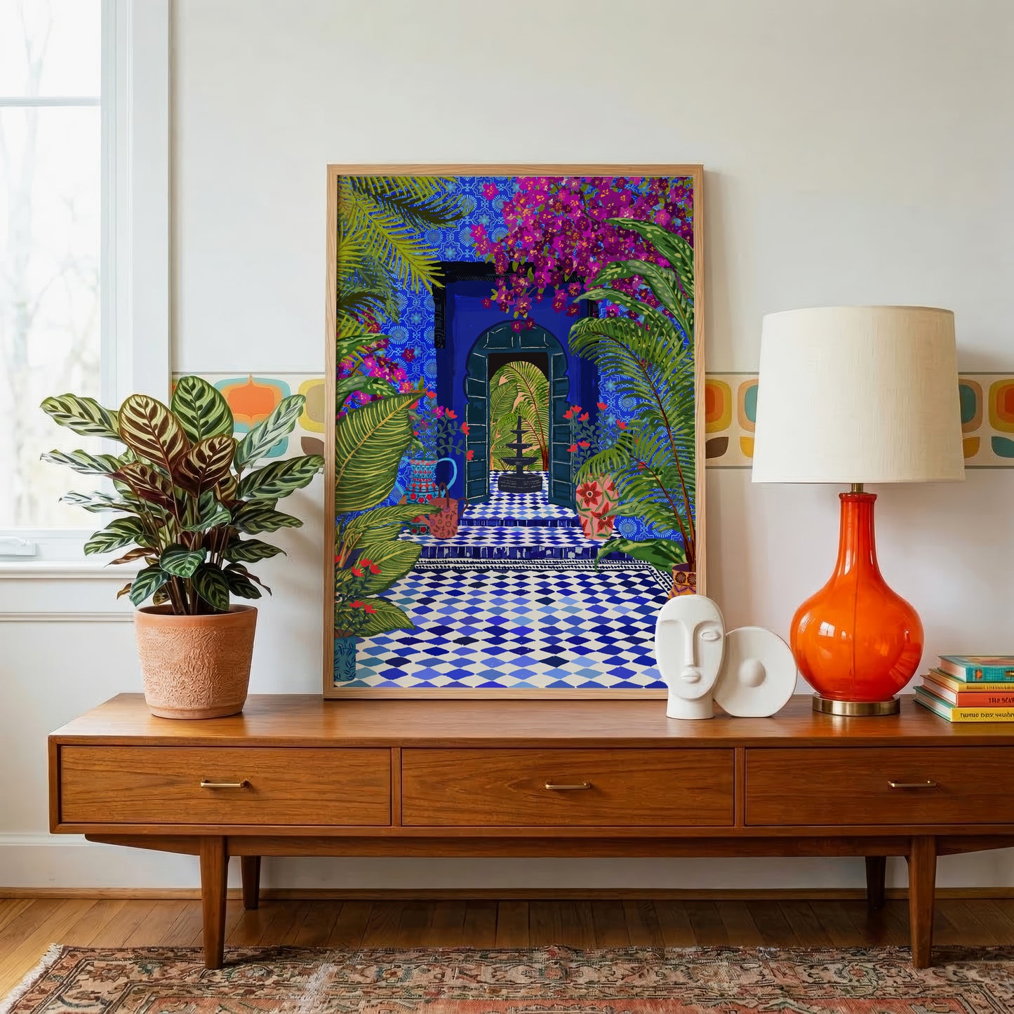 Majorelle Garden Morocco Wall Art Print
