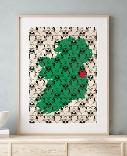 Ireland Claddagh Art Print | North or West Of Ireland (Mayo) | N. Ireland | Dublin