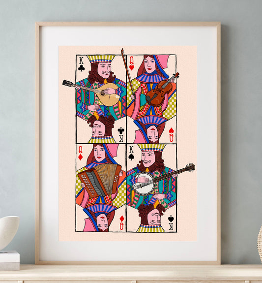 Irish Music Print | Traditional Irish Music Wall Art