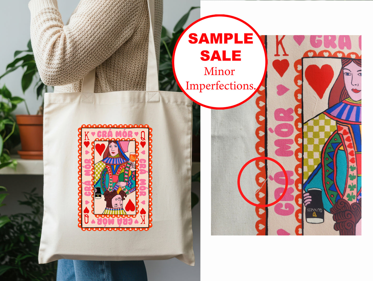 Tote bags - Studio Seconds Sample Sale *Minor Imperfections*
