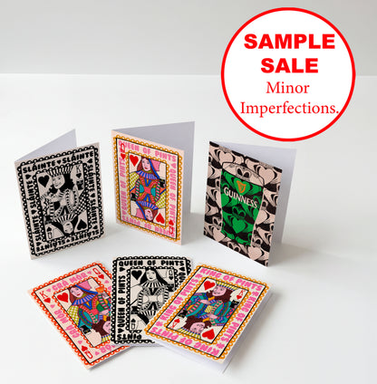 Set of 6 Irish Greeting Cards - Studio Seconds Bundle *Minor Imperfections*