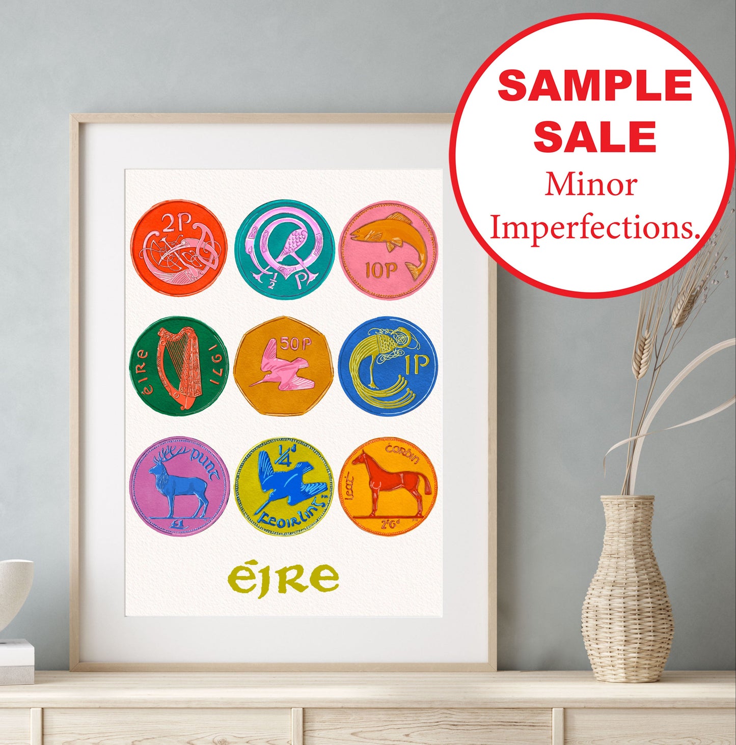 A2 Irish & Travel Print Collection (42cm x 59.4 cm) - Studio Seconds Sample Sale *Minor Imperfections*