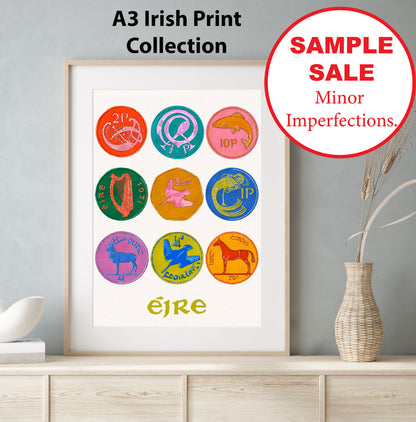 A3 Irish Print Collection (29.7 cm × 42 cm) - Studio Seconds Sample Sale *Minor Imperfections*