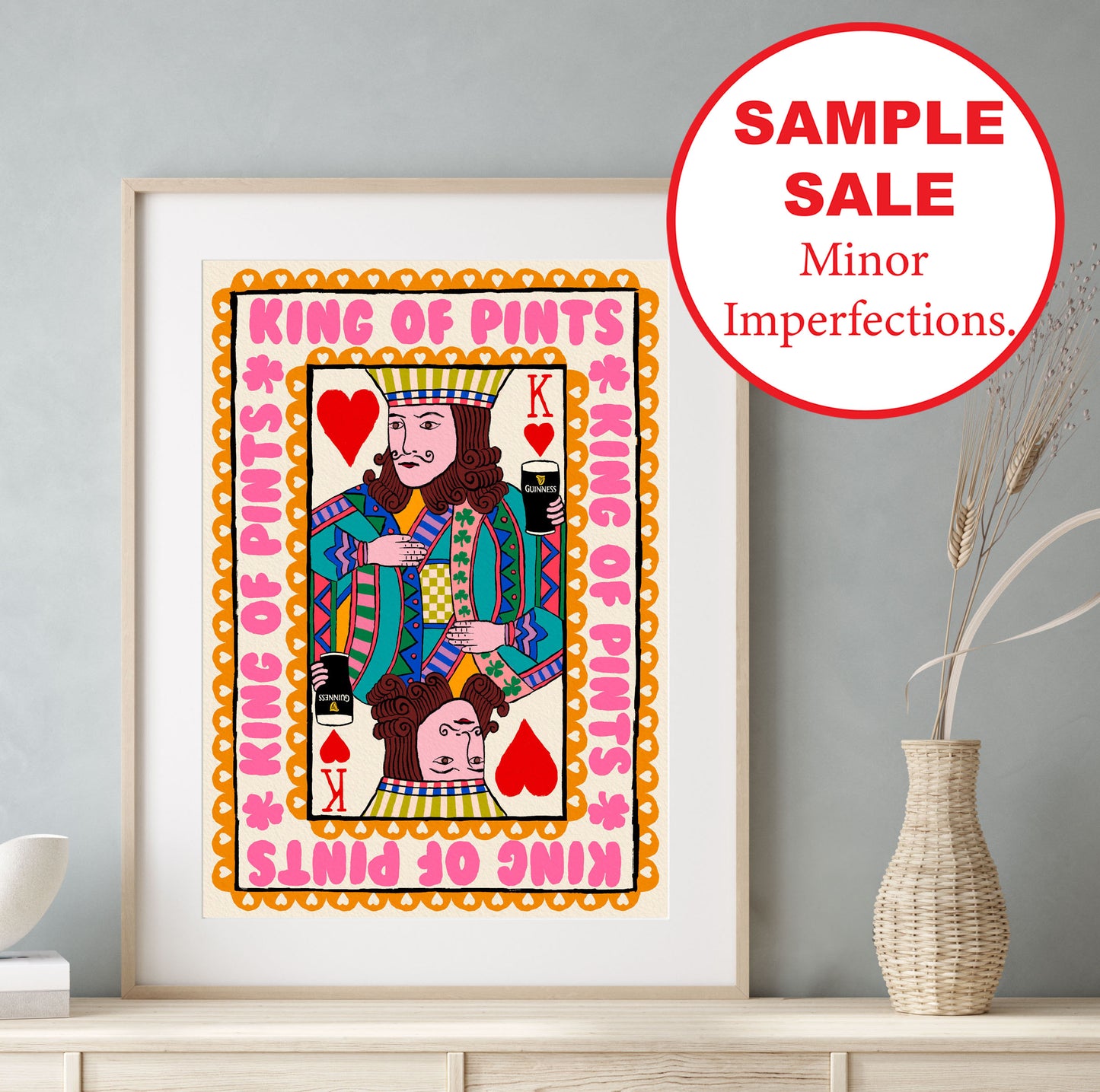 A4 Irish Print Collection (21cm × 29.7cm) - Studio Seconds Sample Sale *Minor Imperfections*