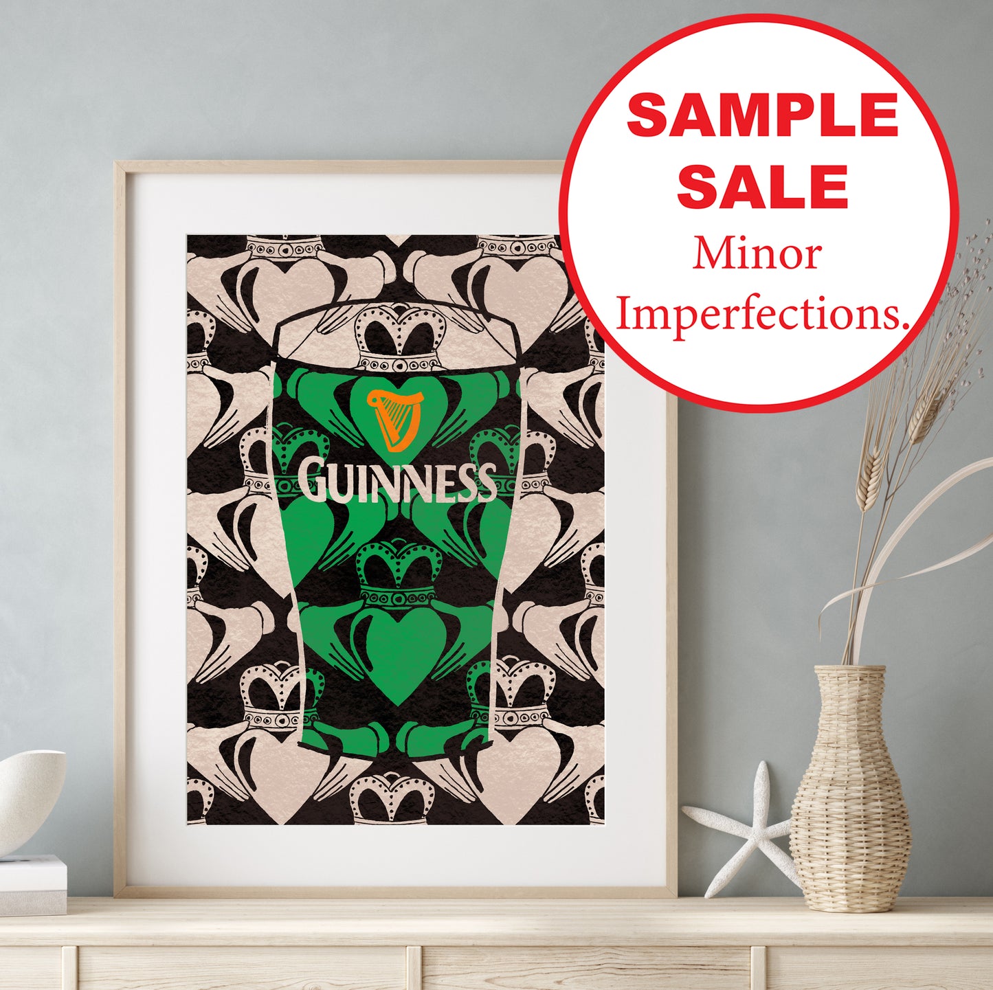 A4 Irish Print Collection (21cm × 29.7cm) - Studio Seconds Sample Sale *Minor Imperfections*