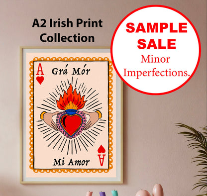 A2 Irish & Travel Print Collection (42cm x 59.4 cm) - Studio Seconds Sample Sale *Minor Imperfections*
