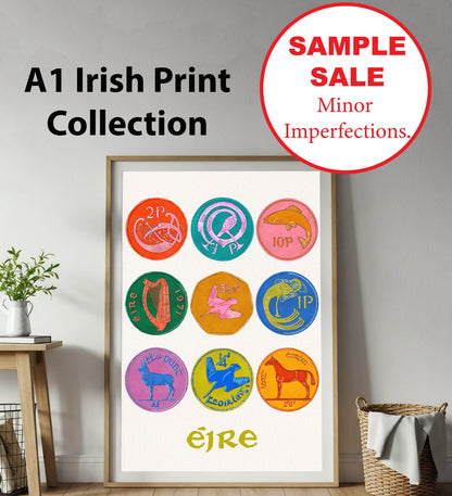 A1 Irish Print Collection (59.4cm × 84.1 cm) - Studio Sample Sale *Minor Imperfections*