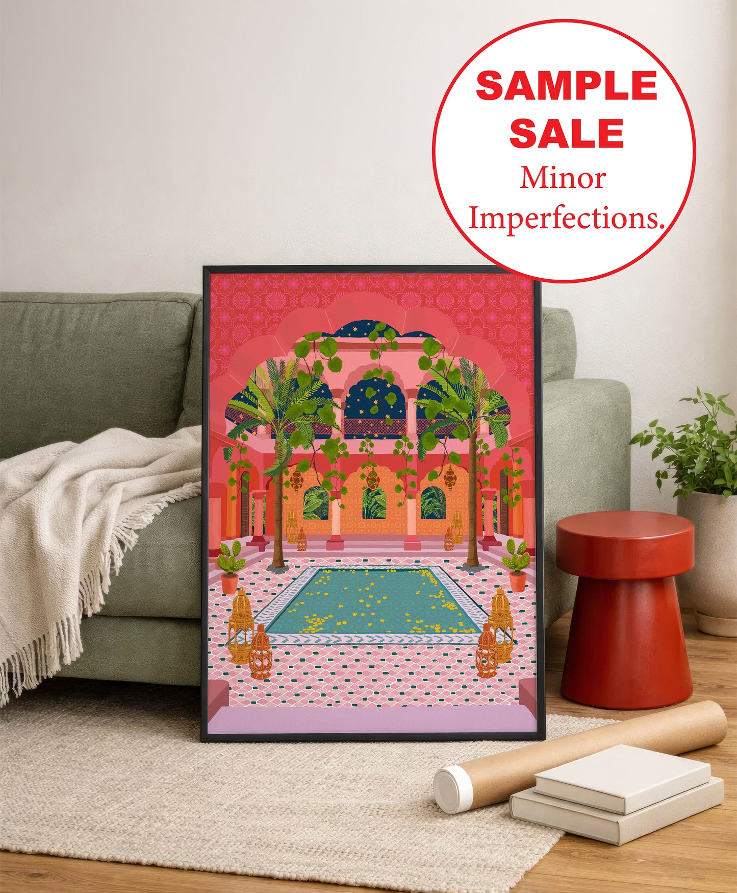 A2 Moroccan Riad - Studio Sample Sale *Minor Imperfections*