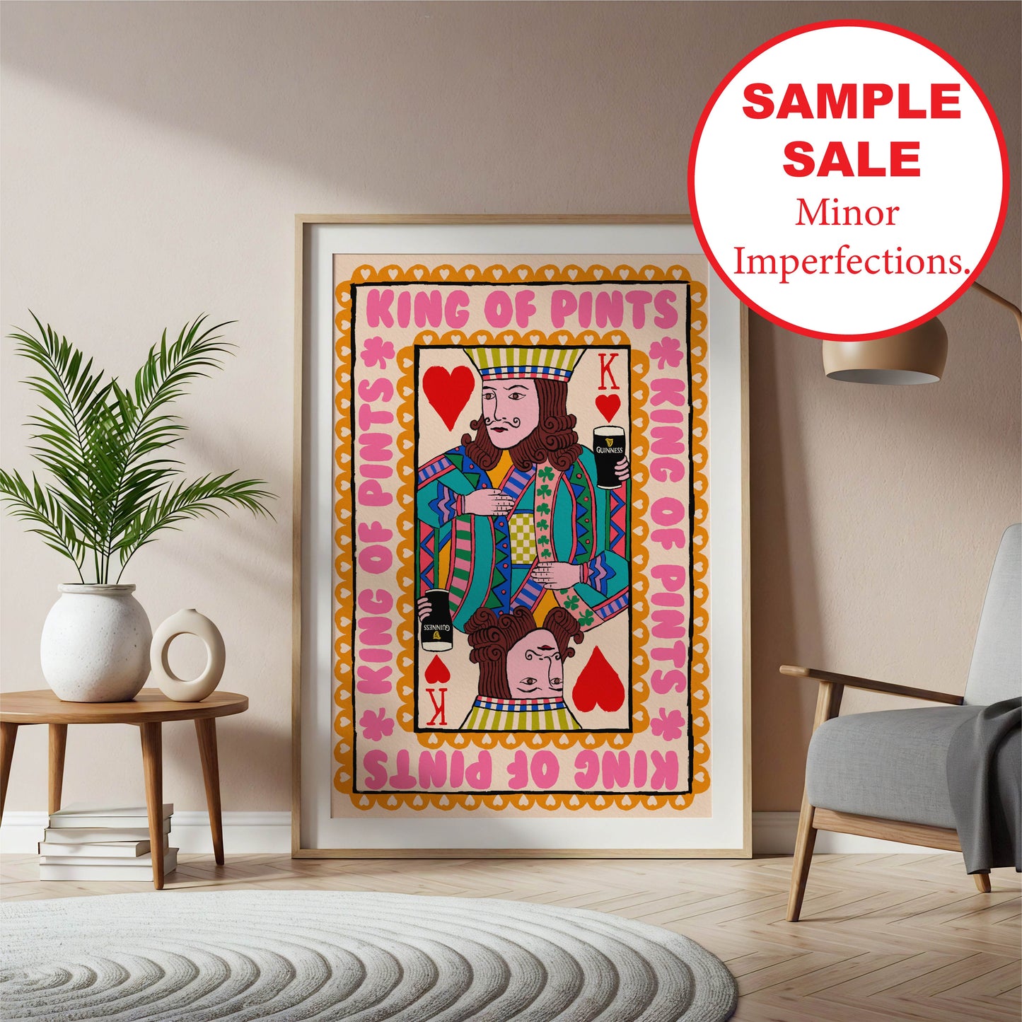 A1 King of Pints - Studio Sample Sale *Minor Imperfections*
