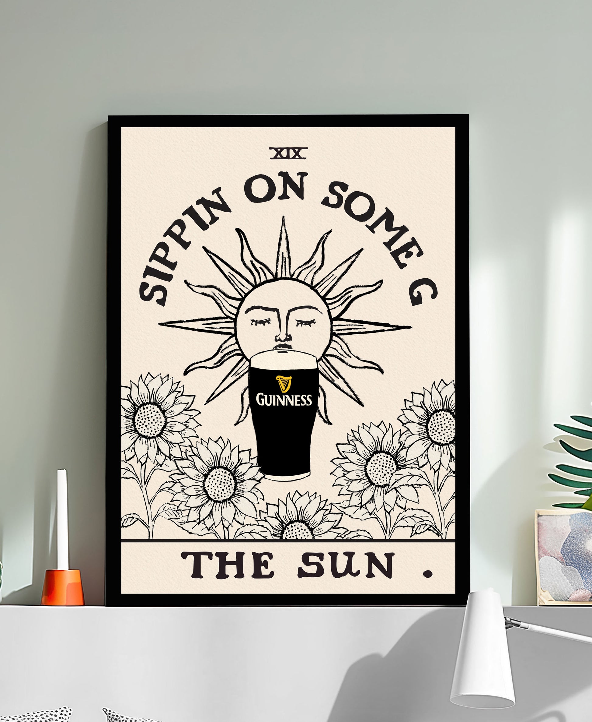 Sippin On Some G Guinness Print | Mauds Studio