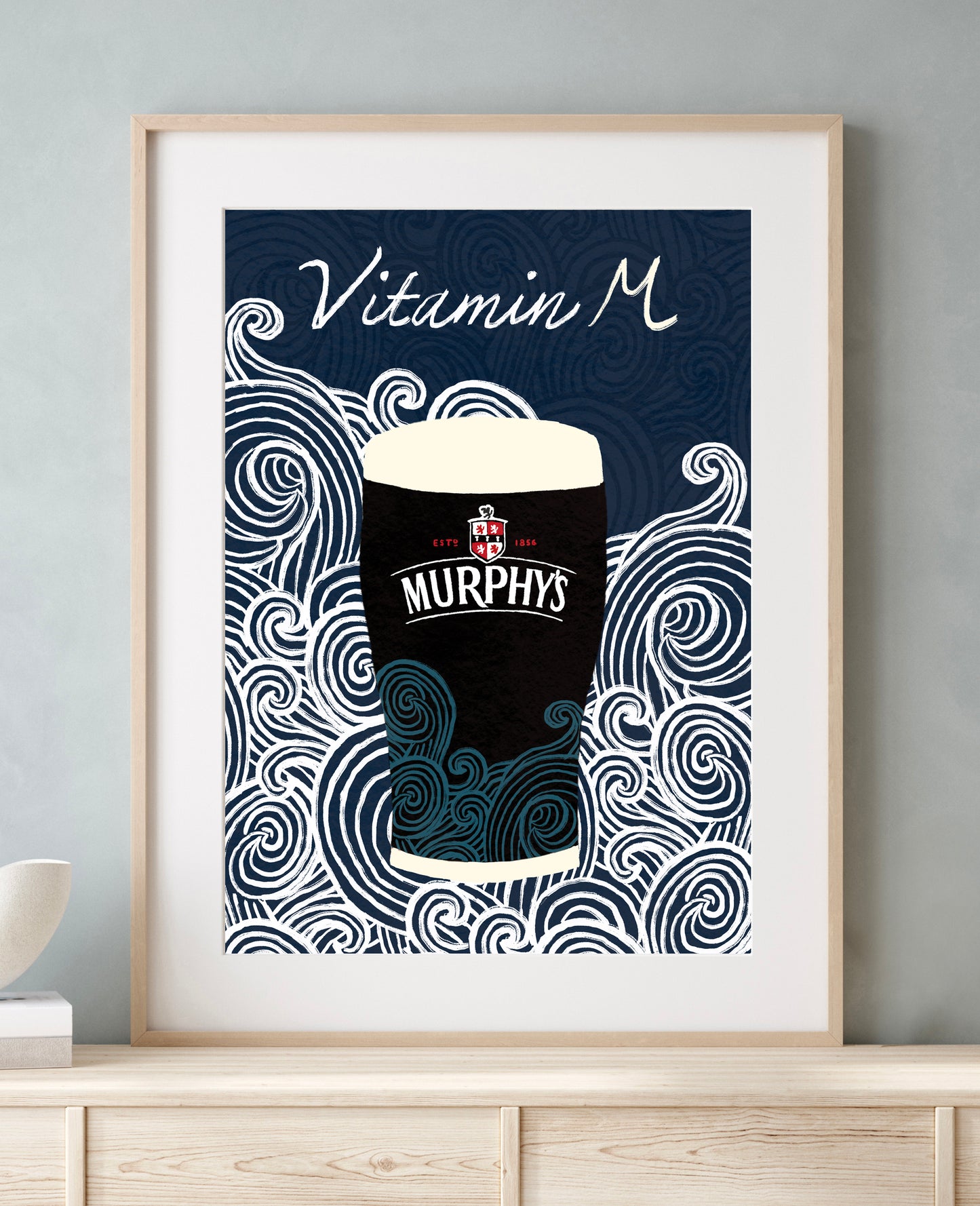 Beamish or Murphy's Sea Waves Print
