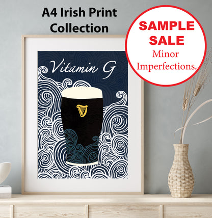 A4 Irish Print Collection (21cm × 29.7cm) - Studio Seconds Sample Sale *Minor Imperfections*