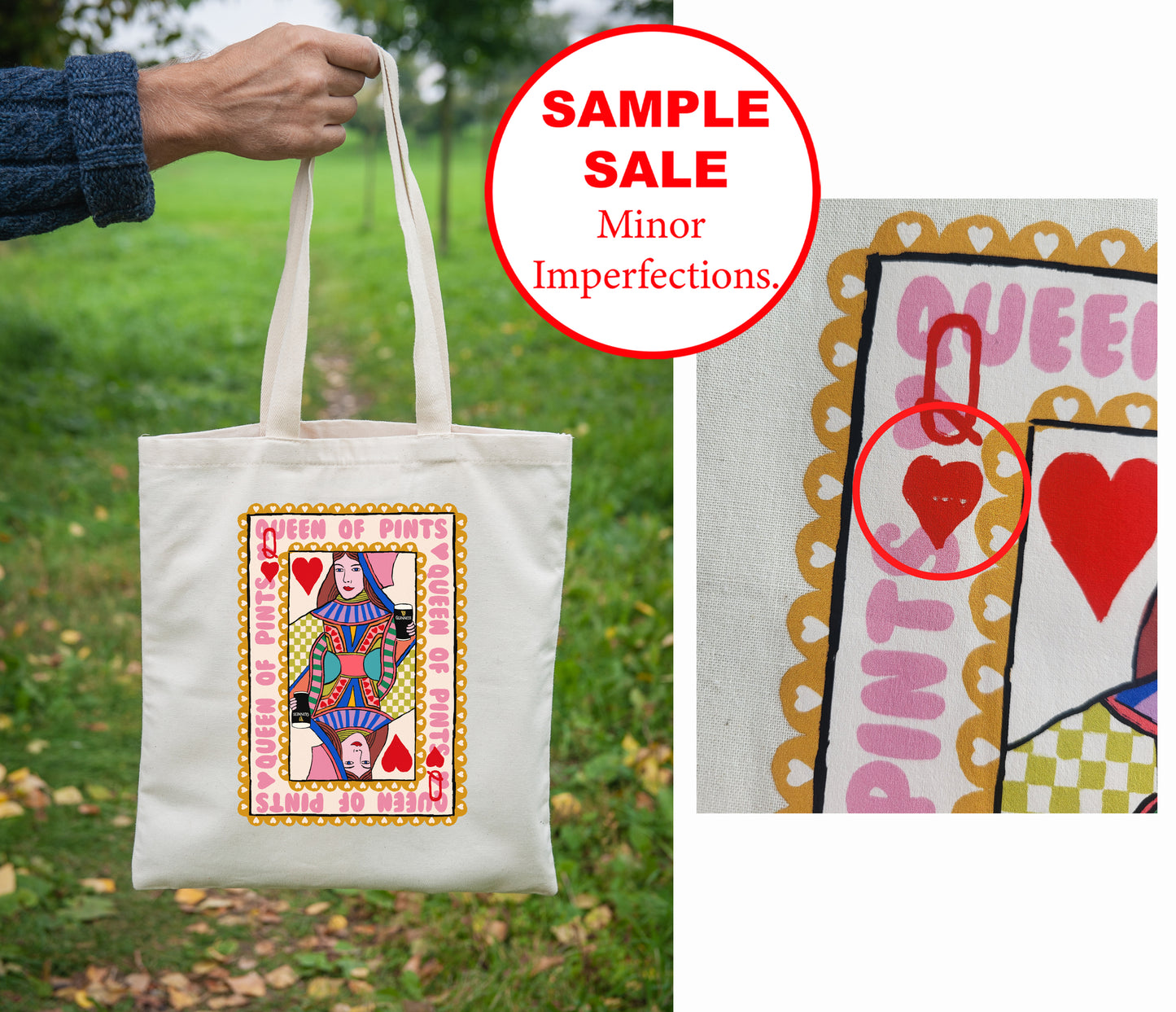 Tote bags - Studio Seconds Sample Sale *Minor Imperfections*