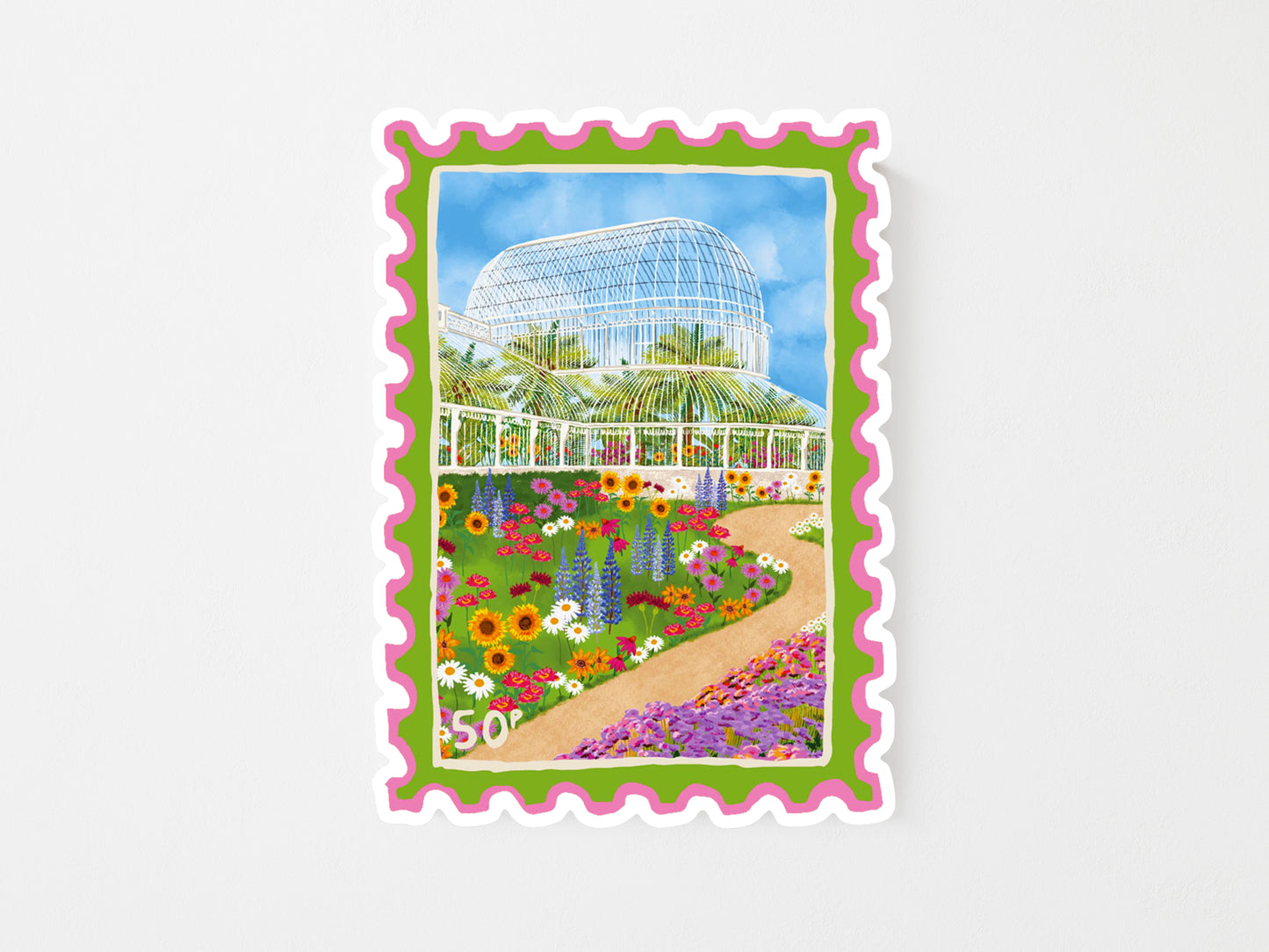 Irish Botanic Gardens Sticker | Vinyl Sticker | Mauds Studio