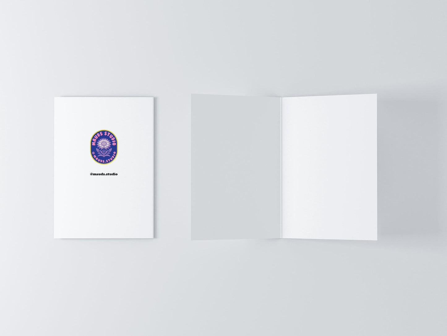 Sláinte Guinness Greeting Card close up detail | Mauds Studio