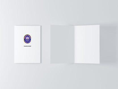 Sláinte Guinness Greeting Card close up detail | Mauds Studio