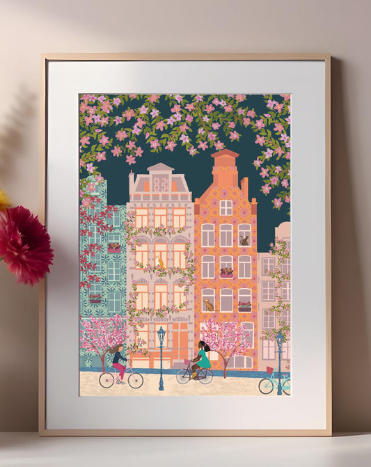 Amsterdam Art Print | Mauds Studio