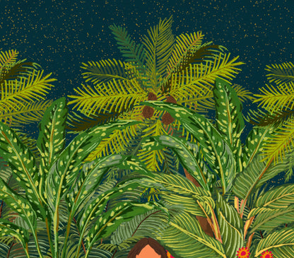 Yoga & Pilates, Meditation Print close up detail | Mauds Studio