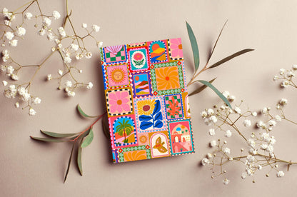 Travel Stamps Greeting Card | Mauds Studio