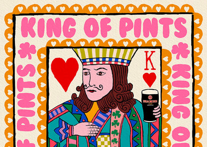 Beamish King Of Pints Playing Card lifestyle photo | Mauds Studio