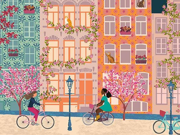 Amsterdam Art Print alternative view | Mauds Studio