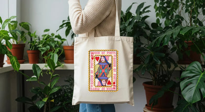 Queen of Pints | Guinness Irish Tote Bag alternative view | Mauds Studio