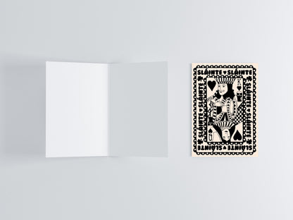 Sláinte Greeting Card flat lay photo | Mauds Studio