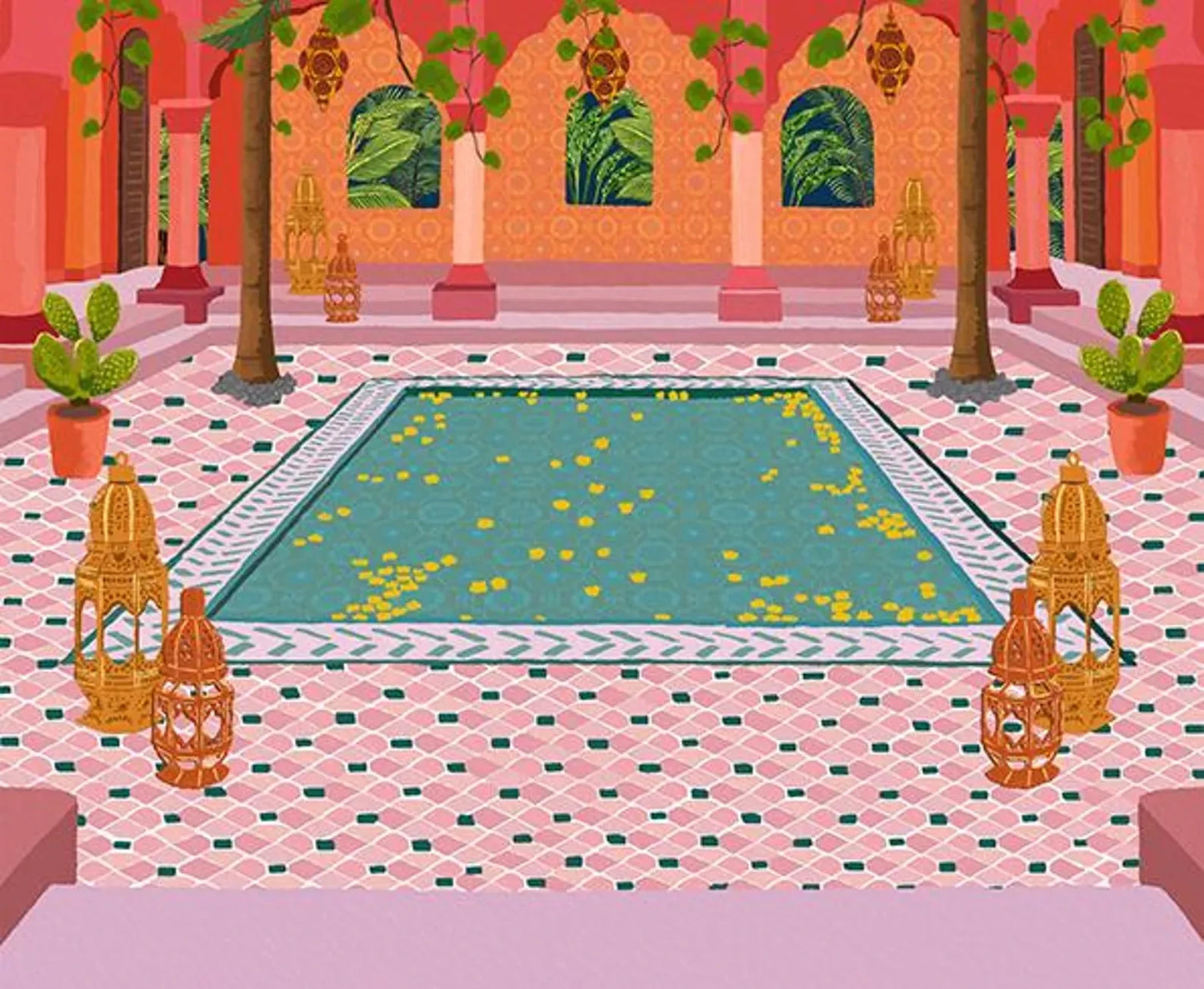 Set of 2 Morocco Travel Prints product photo 7 | Mauds Studio