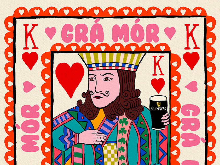 Grá Mór Pride | Kings or Queens Playing Card Print | LGBTQ+ | Big Love product photo 5 | Mauds Studio