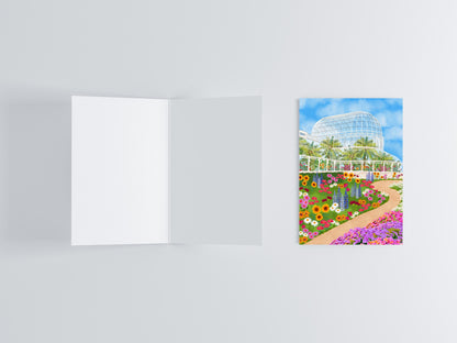 Botanic Gardens Greeting Card flat lay photo | Mauds Studio