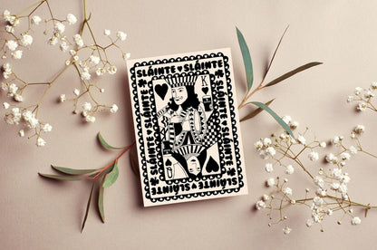 Sláinte Greeting Card | Mauds Studio