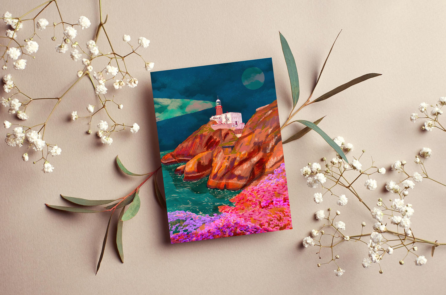 4 Pack European Travel Greeting Cards product photo 5 | Mauds Studio