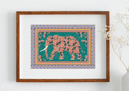 Indian Elephant Print | Mauds Studio