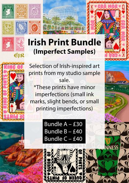 Irish Print Bundle - Studio Sample Sale *Minor Imperfections* | Mauds Studio