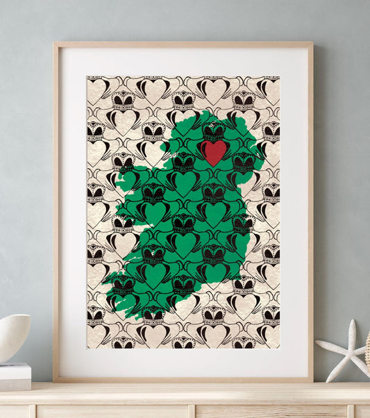 Ireland Claddagh Art Print | West Of Ireland | N. Ireland | Mauds Studio