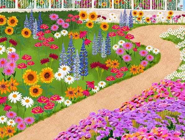 Irish Botanic Gardens Wall Art Print alternative view | Mauds Studio