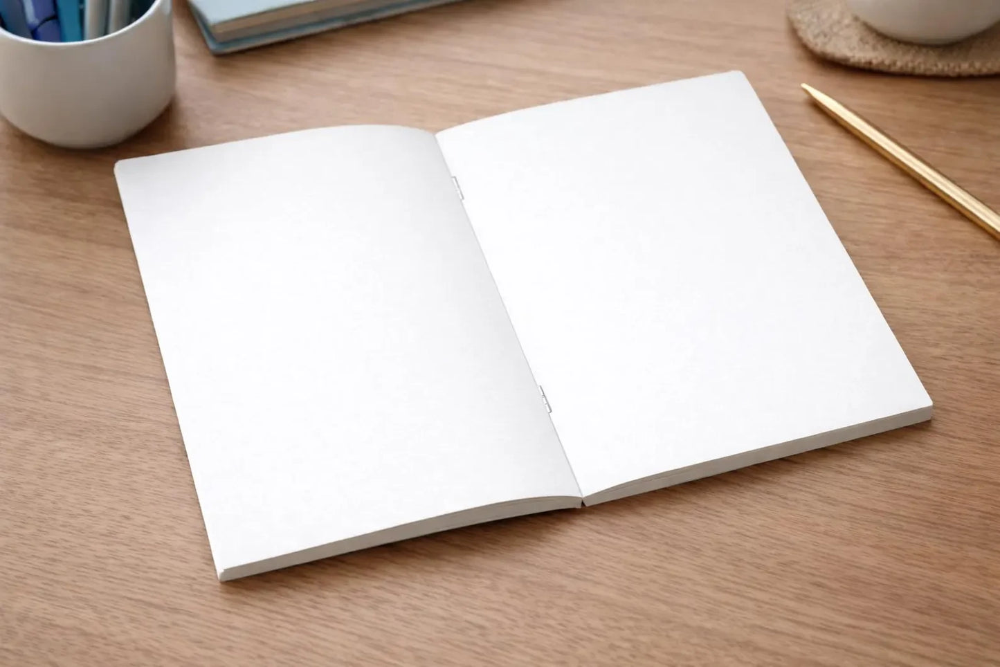A5 Travel Stamps | Softcover Notebook | 52 Pages lifestyle photo | Mauds Studio