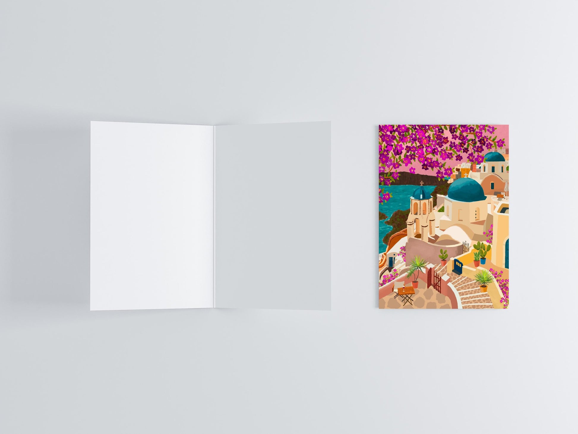 4 Pack European Travel Greeting Cards product photo 7 | Mauds Studio
