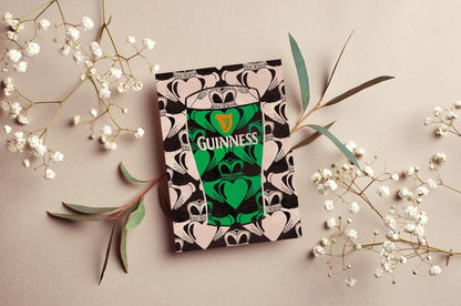 Guinness Claddagh Greeting Card | Mauds Studio