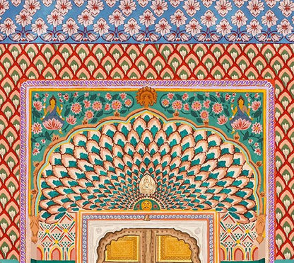 Set of 3 Travel Prints - Moroccan Riad | Majorelle Garden | Lotus Gate product photo 9 | Mauds Studio