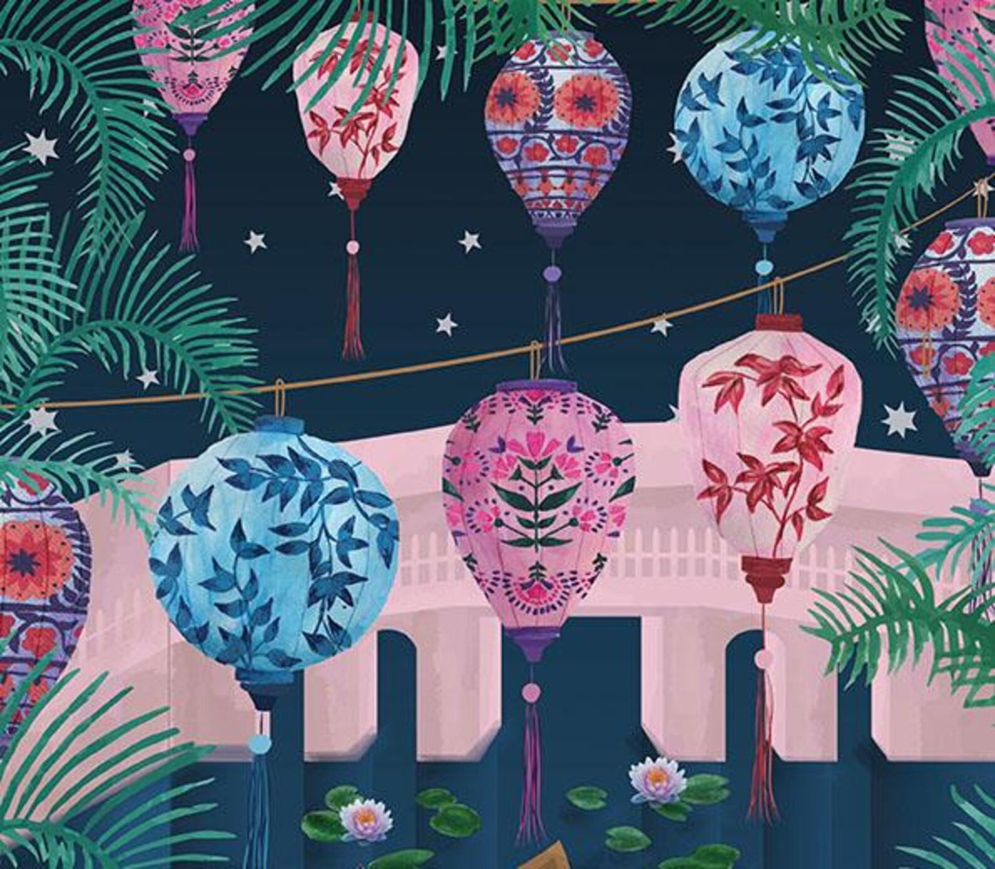 Hoi An, Vietnam Lantern Print alternative view | Mauds Studio